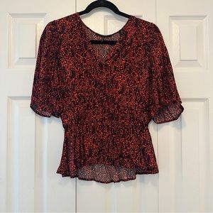 Nwot Scotch & Soda Short Sleeve Blouse - image 1